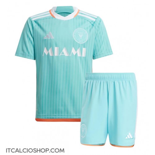 Inter Miami Terza Maglia Bambino 2024-25 Manica Corta (+ Pantaloni corti)